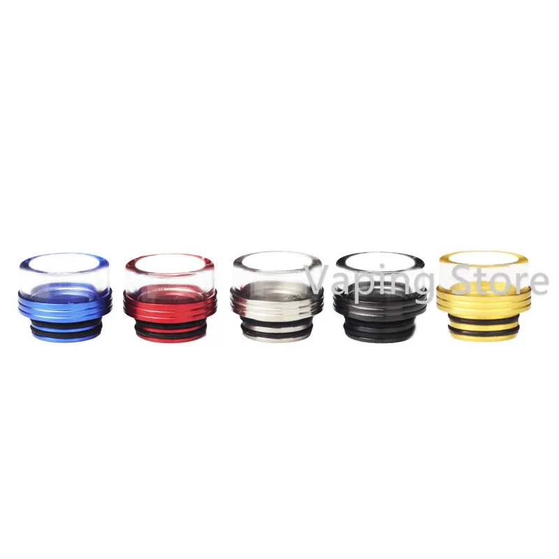 10 шт. мундштуки из нержавеющей стали и стекла 810 для Hellbeast Hybird/Wotofo Profile RDA/Geekvape Zeus