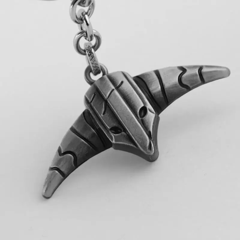 

New Game Jewelry Keychain Dota Goat Logo Pendant Keyrings Props Ornaments Car Styling Decor Gift for Player Game Gift