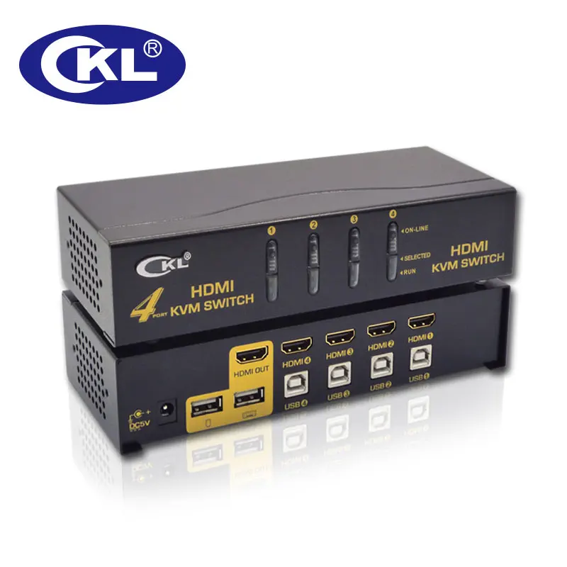 4- USB- CKL    , HDMI-     1080P (  KVM)