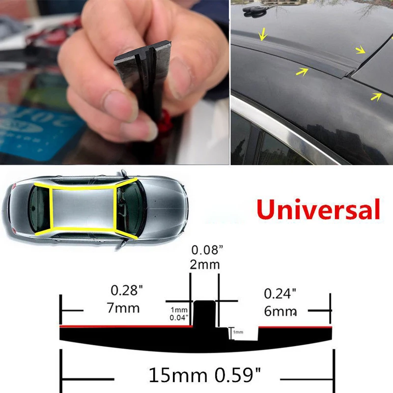 Резиновые двери автомобиля крыша окна Sunroof крышка пылезащитный Профессиональный
