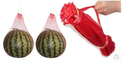 Fresh keeping net bag Gardening plastic mesh bags of fruit string Fruit growth length 35 cm 20 PCS | Дом и сад