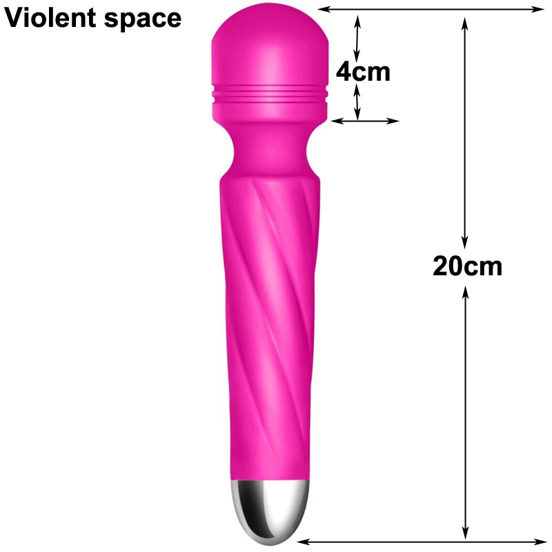 Violent space 30 скоростей вибраторы для женщин точка g волшебная палочка большой