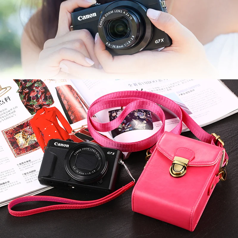 ПУ кожаный чехол для камеры Olympus TG-5 TG-4 TG-3 TG-2 SZ17 SZ16 TG-1 TG-870 TG-850 TG-610 SH-2 SH-3 SH-60 SH-50 SH-21 |