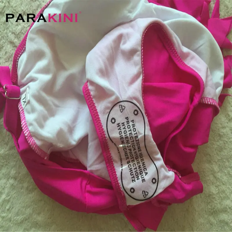 PARAKINI, купальник на одно плечо, сексуальный купальник для женщин размера плюс 3xl, монокини, Одноцветный, пуш-ап, сдельный Купальник для женщин