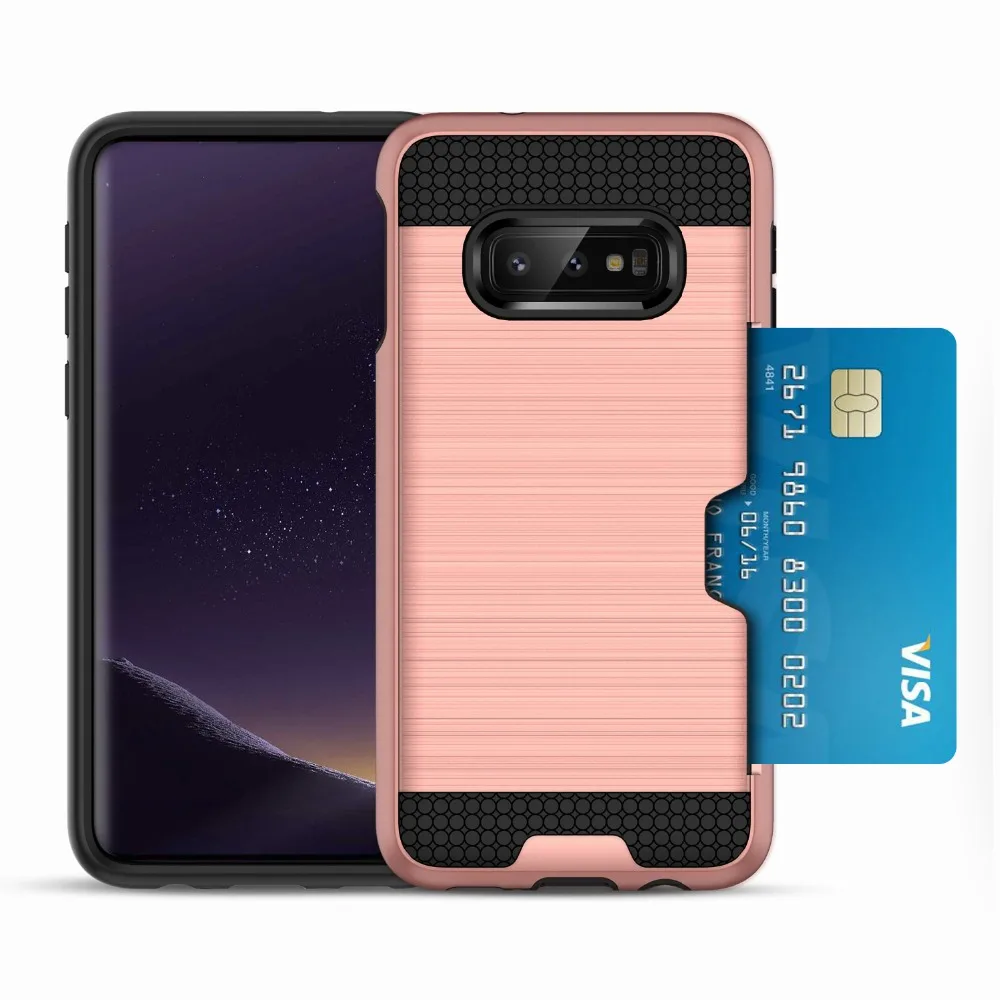 Чехол для Samsung Galaxy S10 Plus гибридный защитный чехол задней панели S5 S6 S7 Edge S8 S9 A3 A5 A7 2017