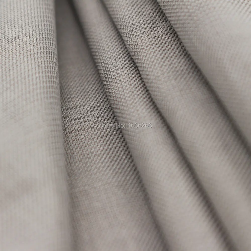 

BLOCK EMF coated silver fiber fabric woven fabric used for hometextile