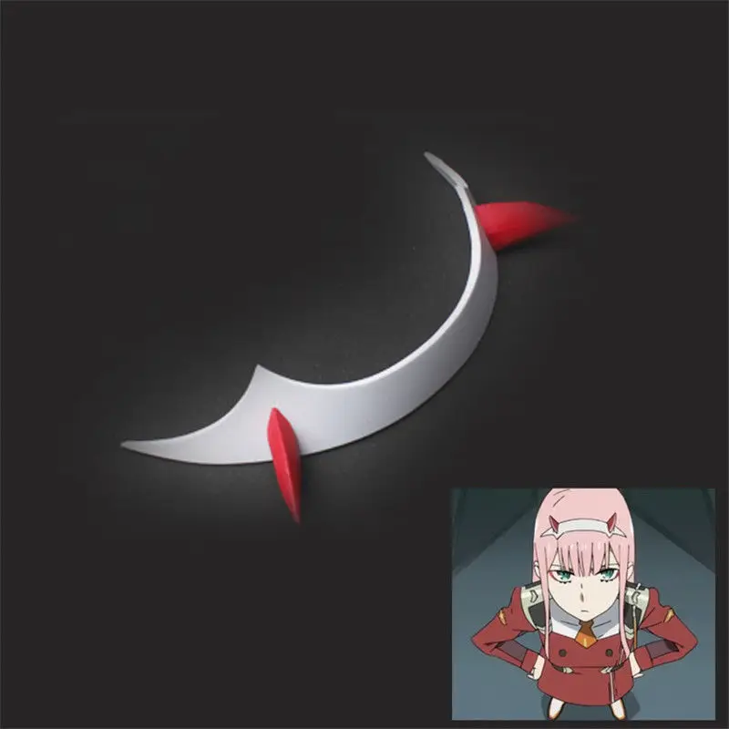 Аксессуары для косплея Takerlama DARLING in the FRANXX 02 ZERO TWO заколки волос с рогом дьявола