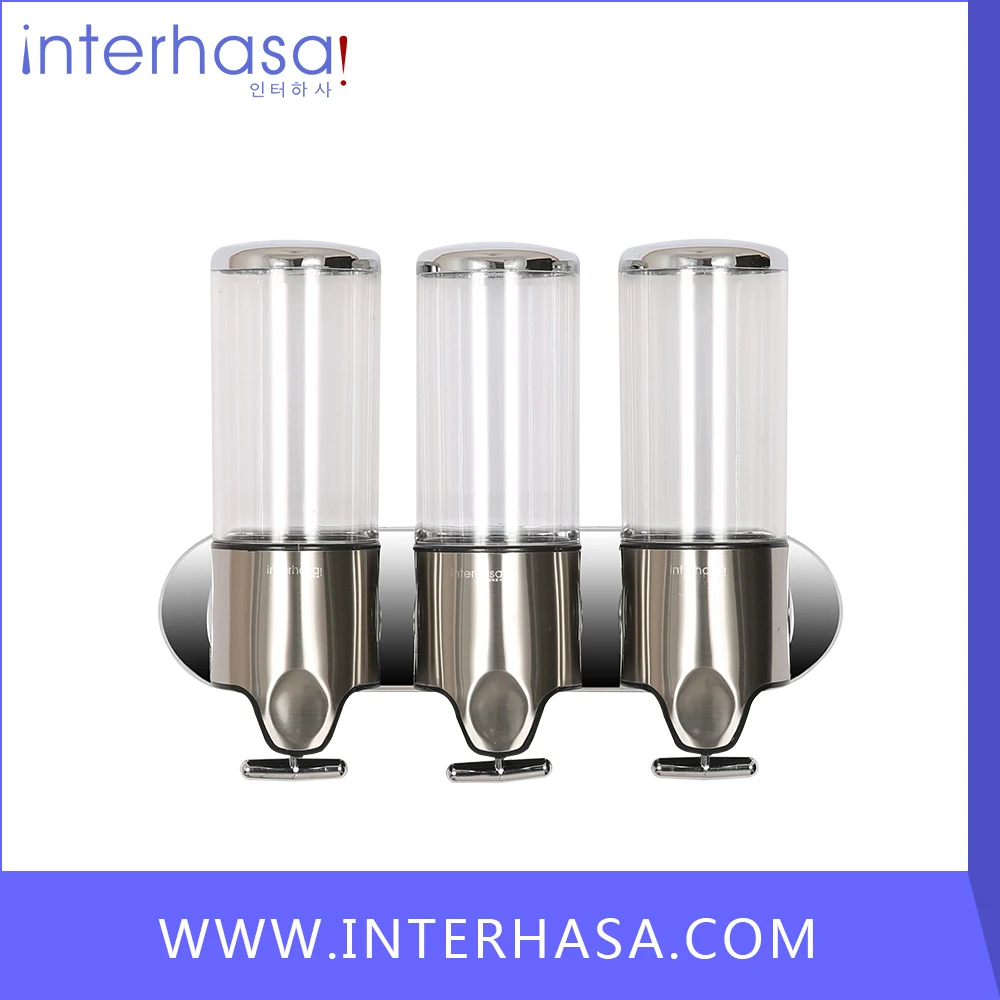 Прозрачный Трехместный диспенсер для жидкого мыла|soap dispenser|liquid soap dispensersoap liquid