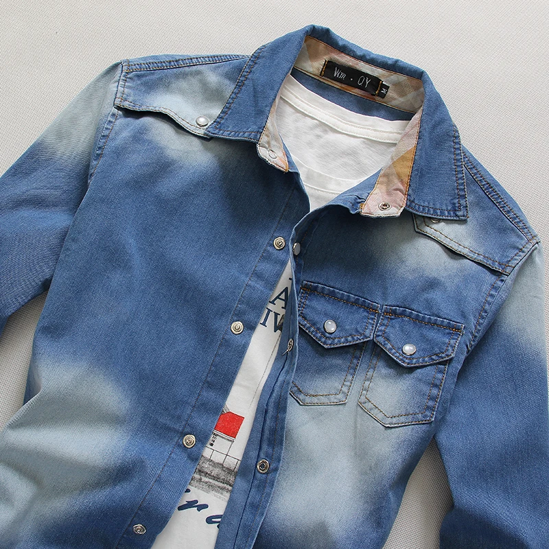 Уличная одежда потертая с длинным рукавом одноцветная осенняя в стиле хип хоп