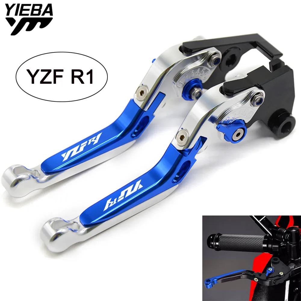 

Регулируемые складные рычаги сцепления для мотоциклов Yamaha YZF R1 YZF-R1 YZF R 1 1999-2001 2002-03 2004-2008 2015-2016