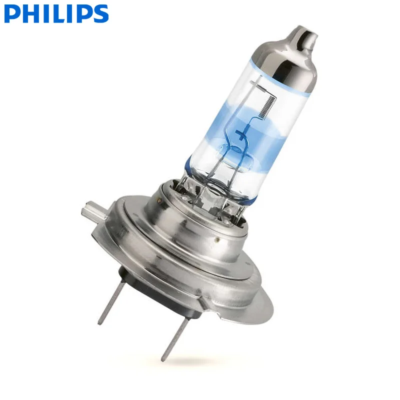 Philips Racing Vision H4 H7 9003 HB2 12 В+ 150% более яркий светильник, авто галогенный головной светильник HL луч ECE автомобильные лампы(двойная упаковка
