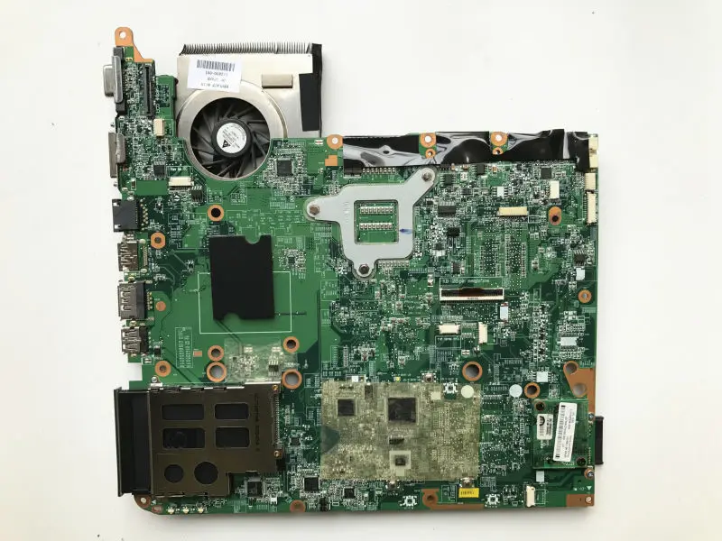 Высококачественная материнская плата для ноутбука + ЦП радиатор HP Pavilion DV6 1000 518433
