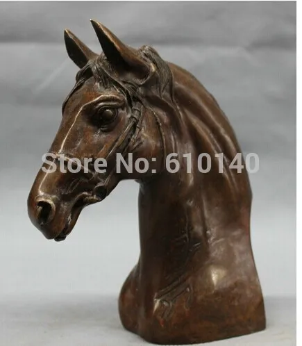 SCY 8 &quotкитайская Бронзовая скульптура классического искусства год зодиака бюст