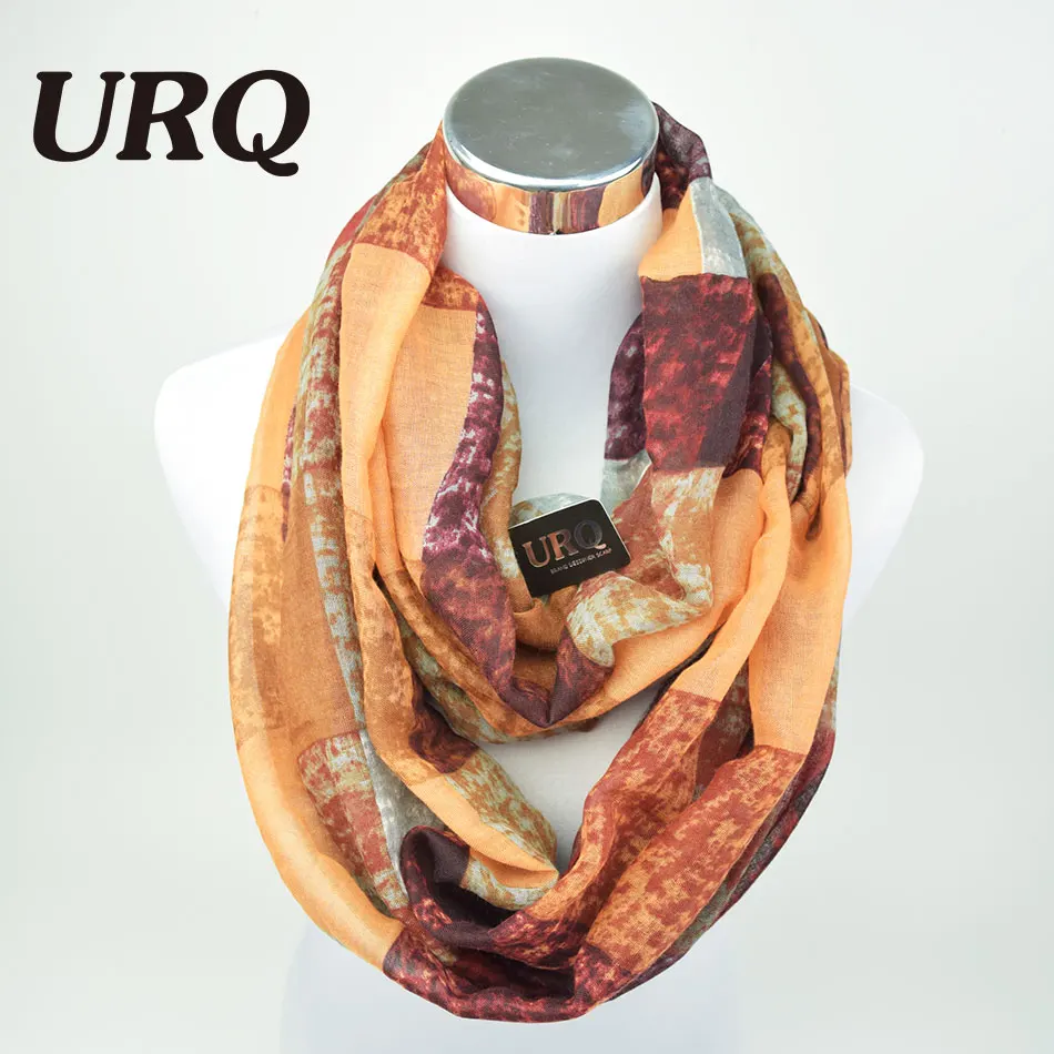 Шарф Infinity для женщин модные дизайнерские зимние трубчатые шарфы теплые