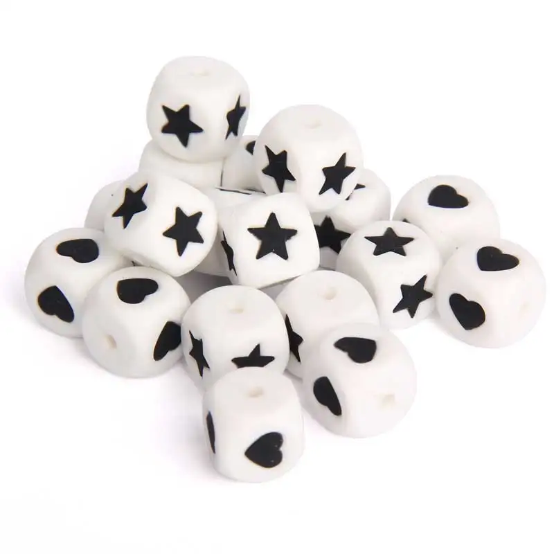 

Силиконовые бусины TYRY.HU в форме сердца, 12 мм