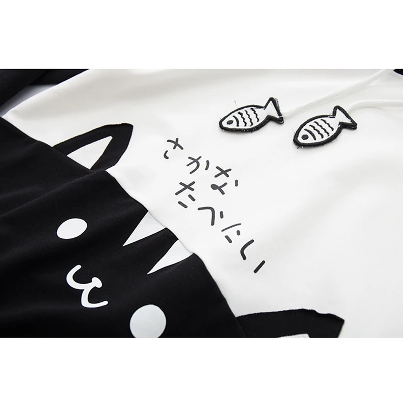 Женский свитшот с длинным рукавом милый в стиле девушки из леса женская одежда