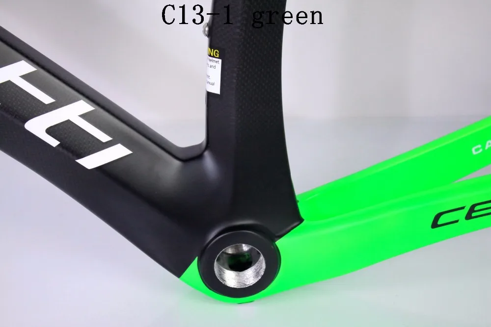 Карбоновая рама для шоссейного велосипеда T1000 Ceccotti полностью углеродное волокно