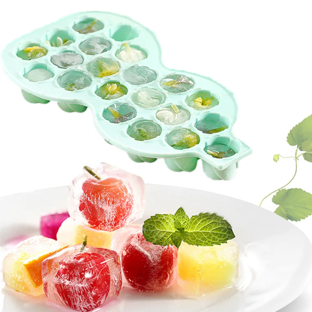 DIY креативный большой силиконовый лоток для кубиков льда форма тыквы ледяной куб