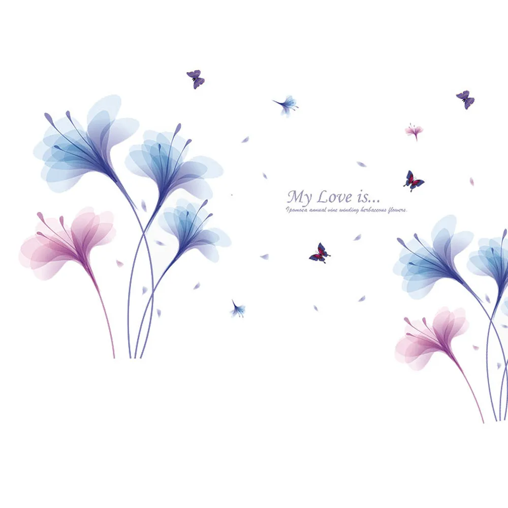 Наклейка для домашнего декора Настенная дома и спальни художественные наклейки