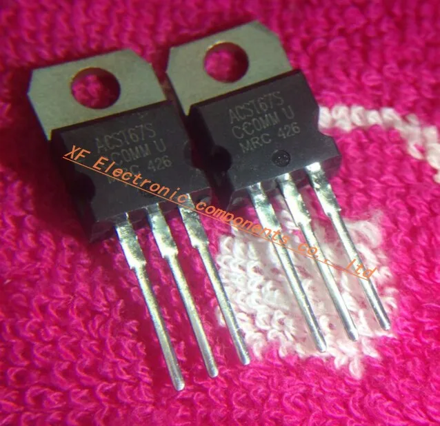 10 шт./лот ACST67S TRIAC SENS GATE 700V 6A TO220 IC лучшее качество | Электронные компоненты и