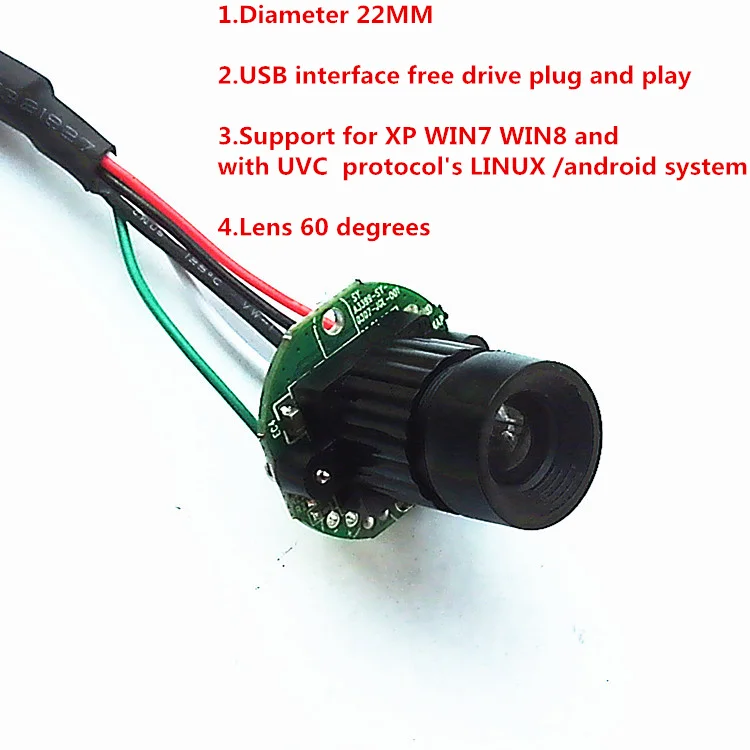 Бесплатная доставка маленький USB компьютер микро модуль камеры наблюдения 30
