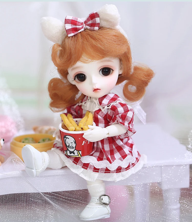 Linachouchou Baby Miu 1/8 BJD SD фигурки из смолы модель детские куклы глаза высокое качество подарки на Рождество или день рождения есть полный набор