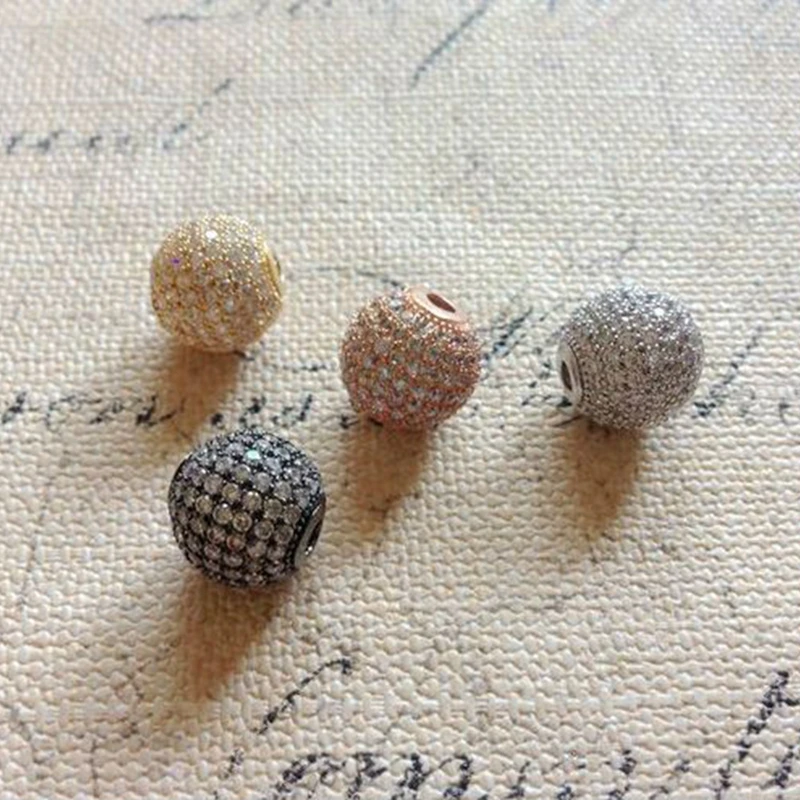 Подвеска из циркония и меди 12 мм