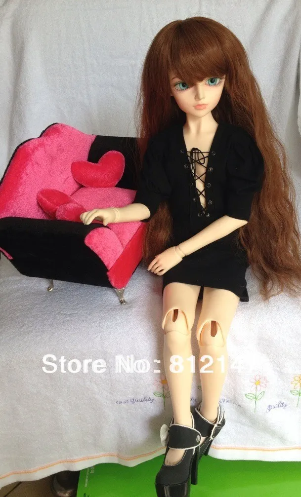 Бесплатная доставка 1/3 (58 см) BJD кукла (включая глаза парики и макияж) Женская |