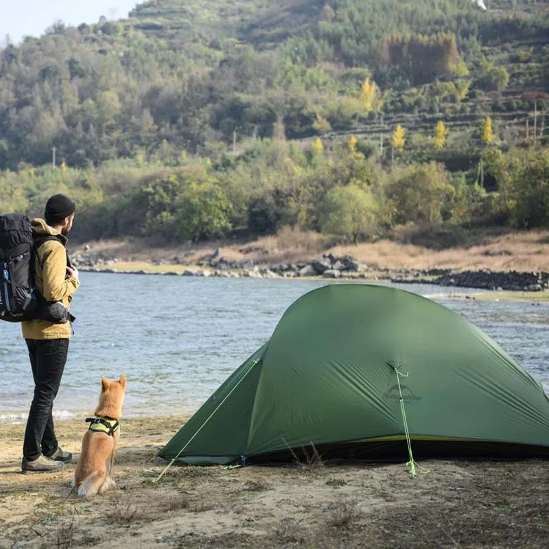 Naturehike Cloud Up серия Сверхлегкая палатка для кемпинга Водонепроницаемая наружная