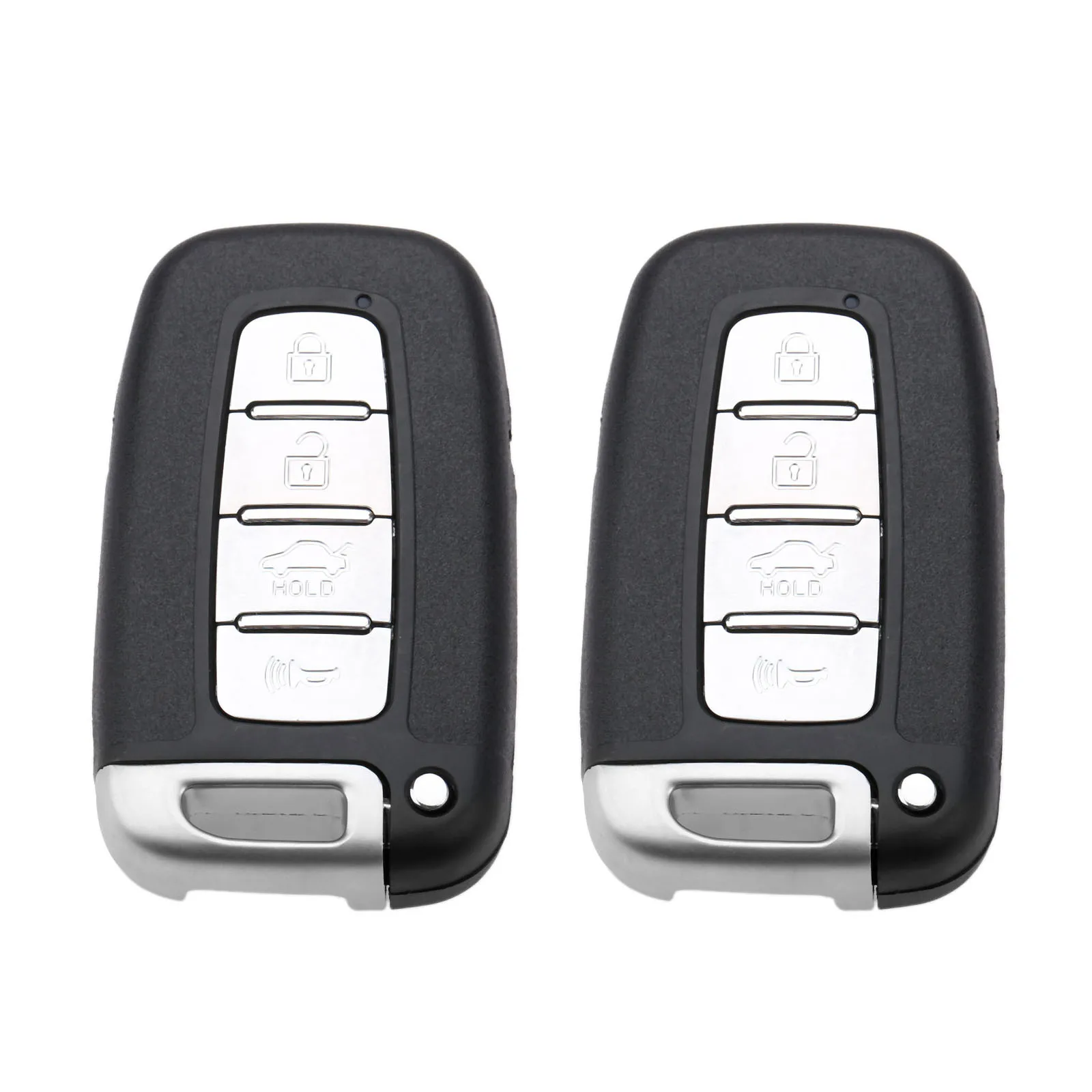 4 Buttons 433Mhz Remote Smart Car Key For VERACRUZ SANTA FE TUCSON ELANTRA GT SY5HMFNA04 PFC7952 Chip - Цвет: 2Pcs