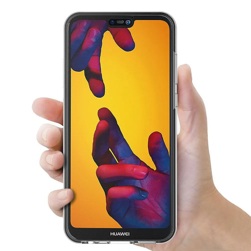 Чехол для Huawei P20 чехол Lite Pro с полным покрытием на 360 градусов мягкий прозрачный