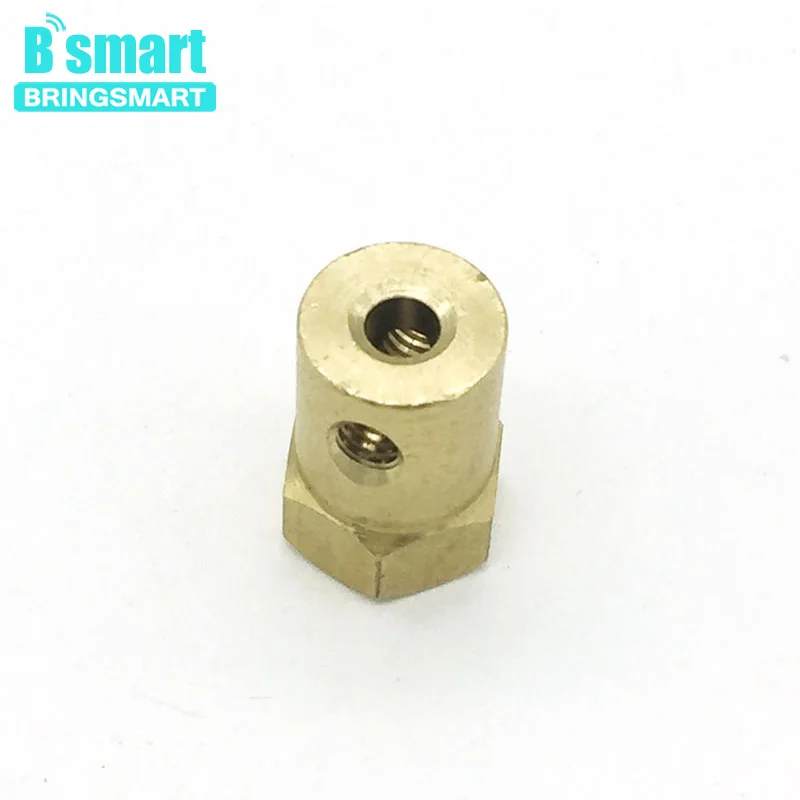 Bringsmart 1 шт. шестигранная муфта 4 мм 3 6 внутренний отверстие редукторный двигатель