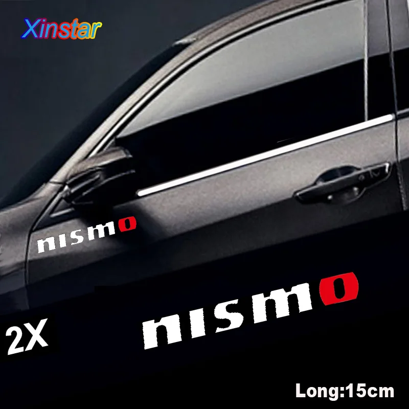 2 шт. оригинальные наклейки на автомобильные окна для Nissan Tiida Sunny QASHQAI MARCH LIVINA TEANA