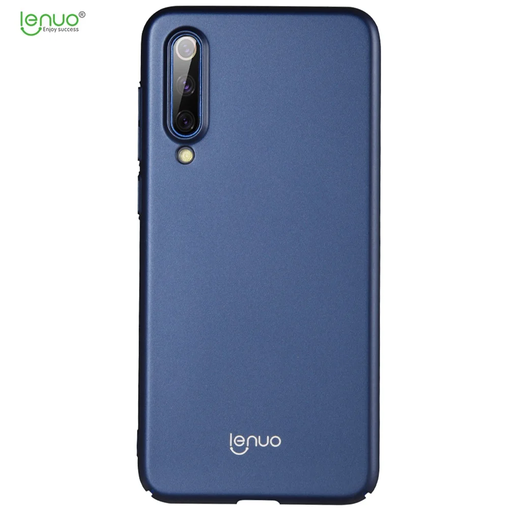 Для Xiaomi mi 9 чехол mi 9 Explorer чехол оригинальные lenuo Матовый Жесткий Чехол Ультра Тонкий Высококачественный чехол для телефона Xiaomi mi 9 SE - Цвет: Blue