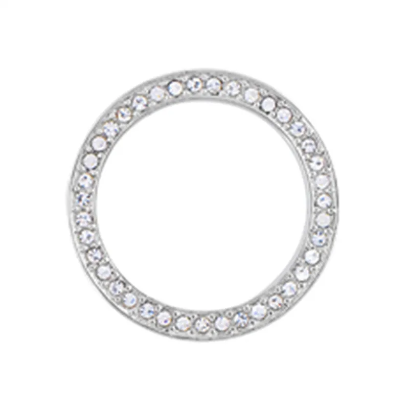 Круглые Серебристые/золотистые строительные камни 22 мм подвеска с окошком и