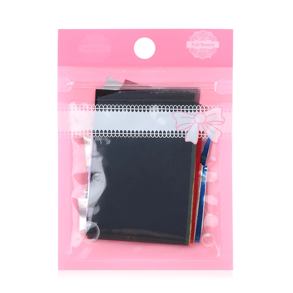 12 шт. многоцветная металлическая фольга для ногтей|Стикеры и наклейки| |