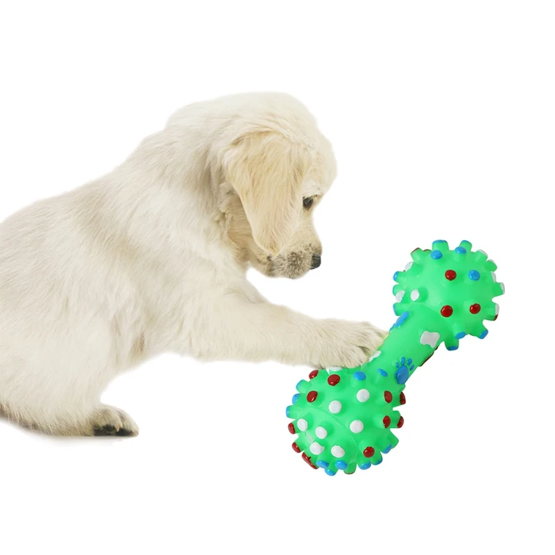 Pet Dog Colorful Chew Toys for Cleaning Teeth Durable Molar Solving Boredom | Дом и сад