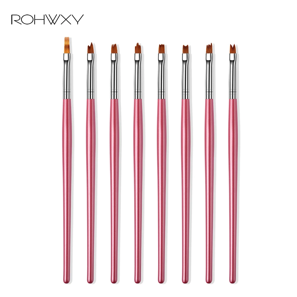 Кисть ROHWXY УФ гель для нанесения лайнера ручка рисования акриловая кисть ногтей