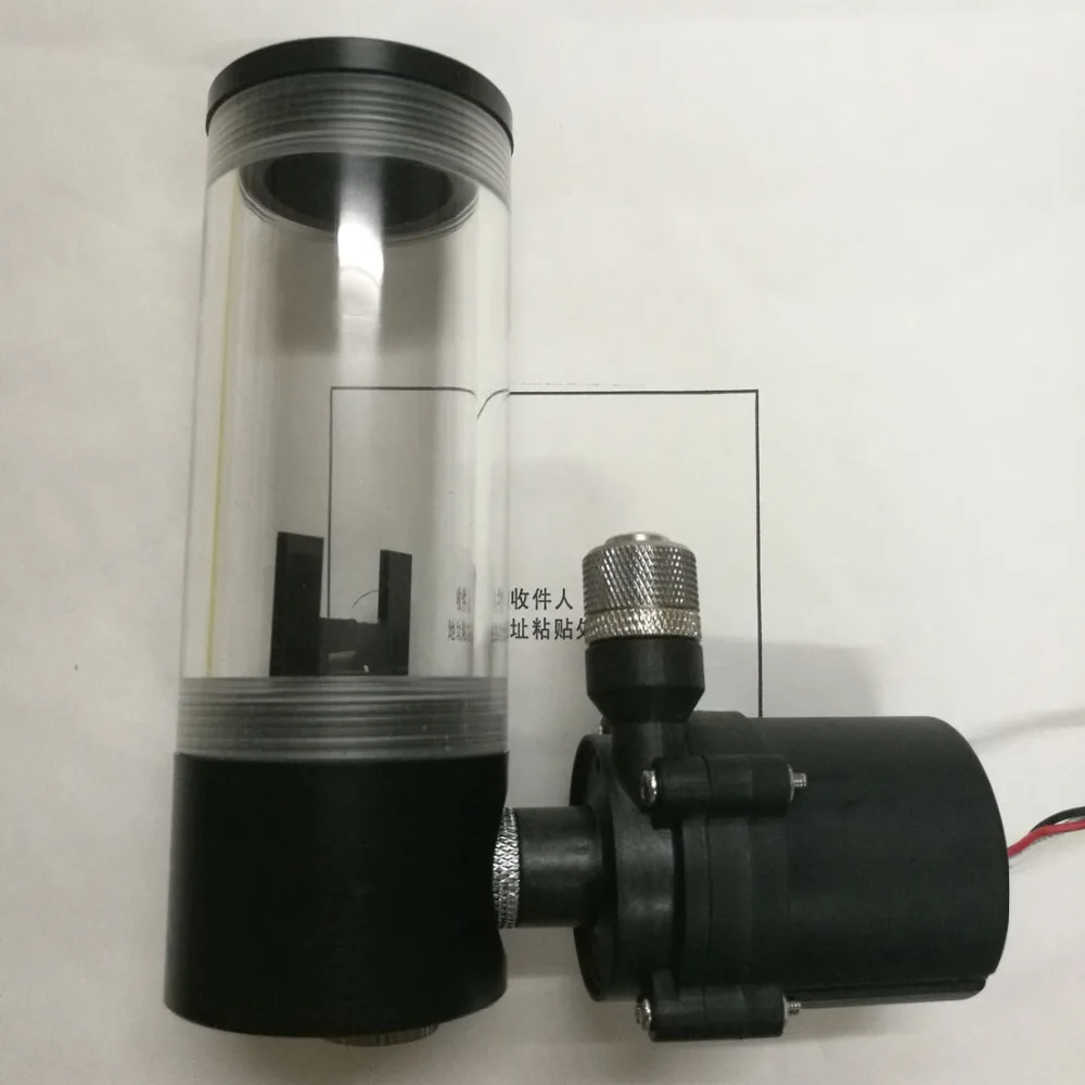 Бак для воды в цилиндре 140 мм + насос SC600 универсальный набор максимальная подача