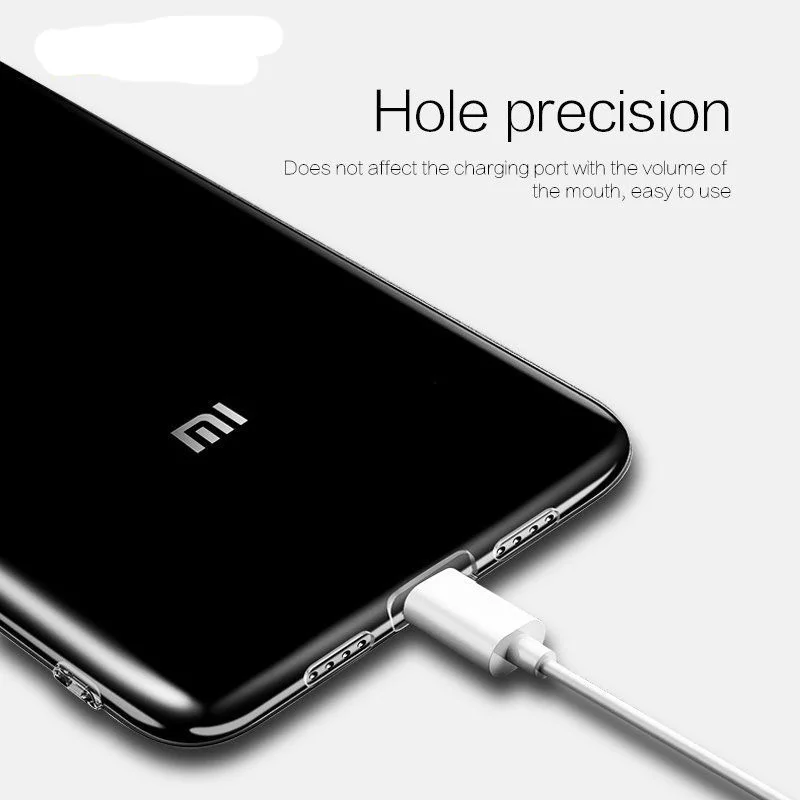 Для Xiaomi Mi Note 3 чехол Ультратонкий Мягкий ТПУ силиконовый гелевый Прозрачный для