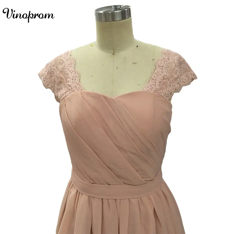 Элегантные коктейльные платья Vinoprom милое кружевное шифоновое коктейльное