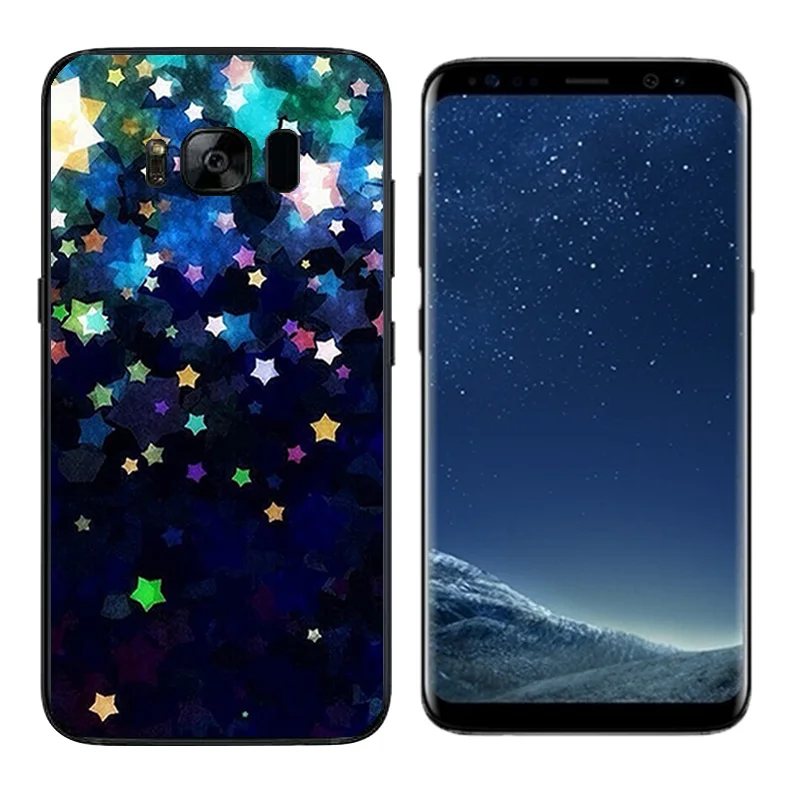 Капа для Fundas samsung Galaxy S8 плюс Чехол G955F G955FD большой пистолет печати чехол телефона в