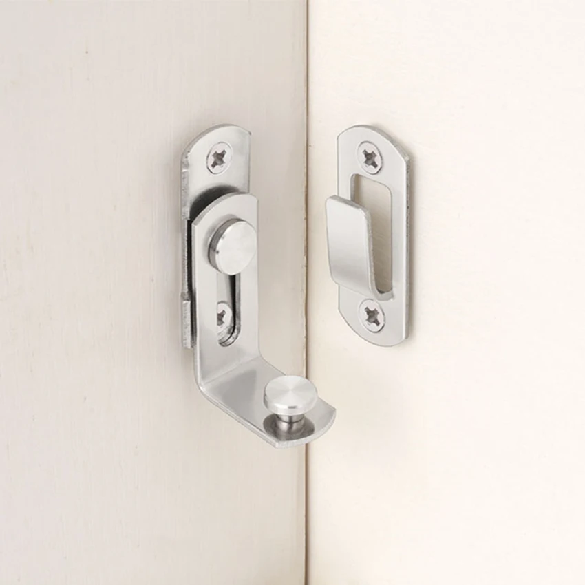 Прямая защелка для дверей из нержавеющей стали оборудование безопасности замок