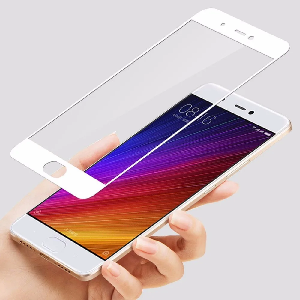 Закаленное стекло с полным покрытием для Xiaomi Mi5S Mi защитная пленка экрана