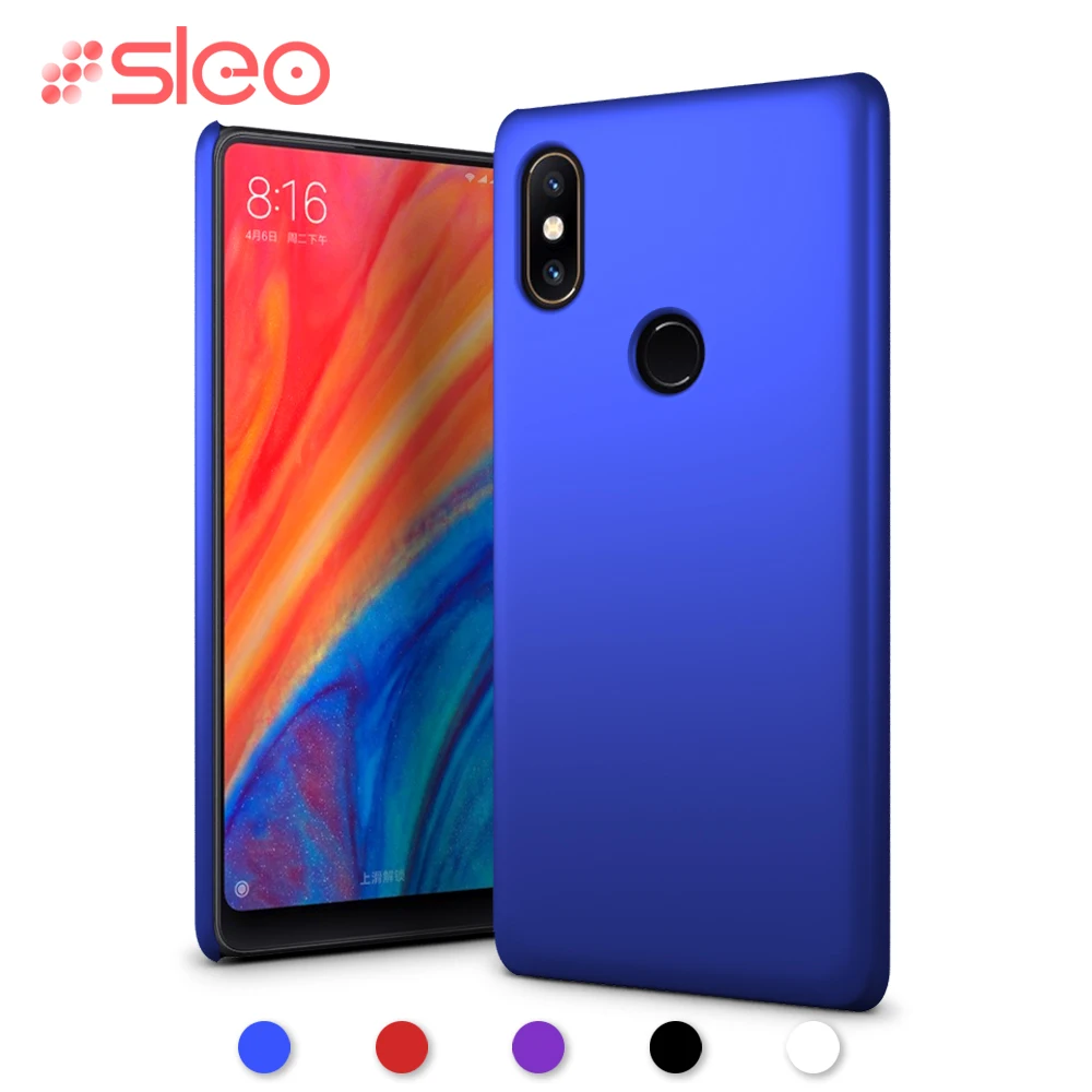SLEO For Xiaomi Mi Mix 2S Case Ultra Thin Hard Plastic Back Cover 2s Cases Capa Coque Mix2s |