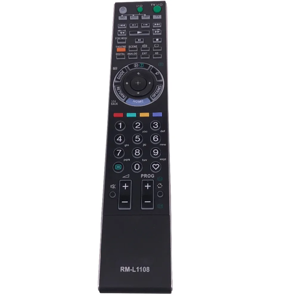 Пульт дистанционного управления для SONY RM L1108 BRAVIA ТВ W/XBR/серии ЖК дисплей