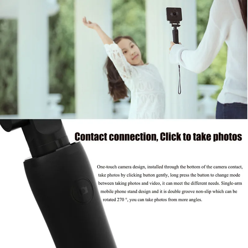 Новое поступление оригинальный Xiaomi Mijia панорамный Камера палка монопод для селфи