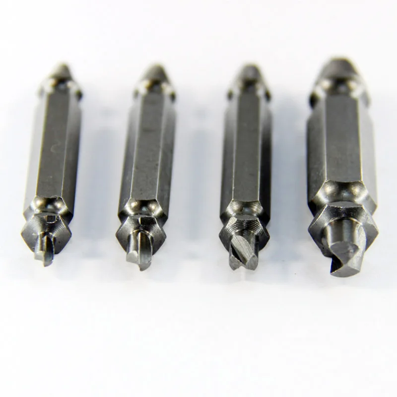 Набор сверл с шестигранным хвостовиком 4 шт.|drill bit set|damaged screw extractorscrew extractor |