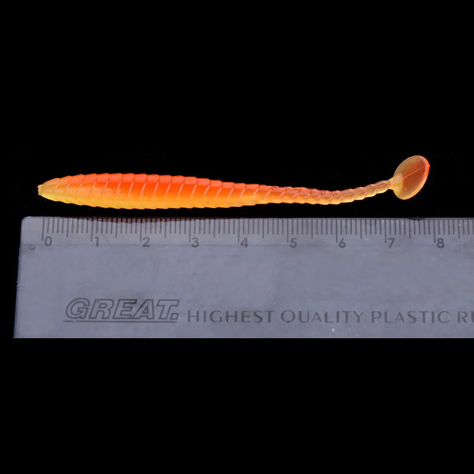 WALK FISH 10 шт./лот 75 мм 1 3 г качели ударные рыболовные приманки Swimbait Craws мягкие для