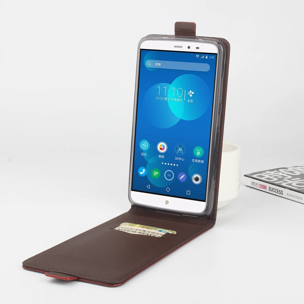 HongBaiwei для PPTV King 7 чехол роскошный кожаный с принтом Эйфелева башня Флип слот карт